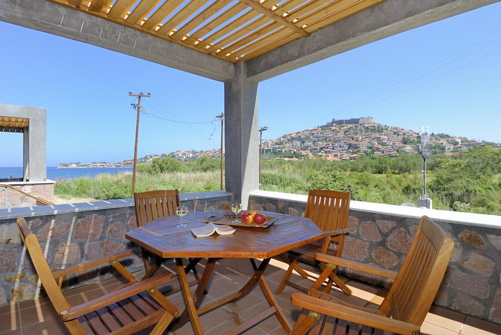 Michaela Beach Houses Митимна Экстерьер фото
